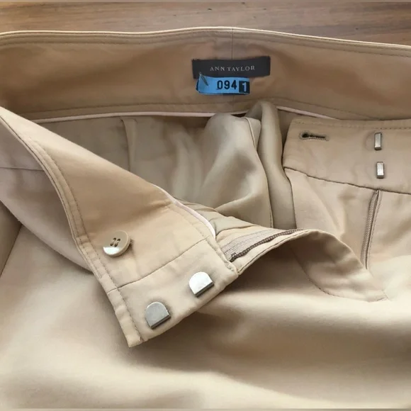 Ann Taylor Silk/Cotton Pants - Picture 10 of 13
